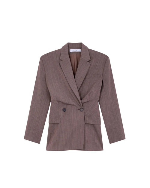 SUNRISE BLAZER IN BROWN TERRA