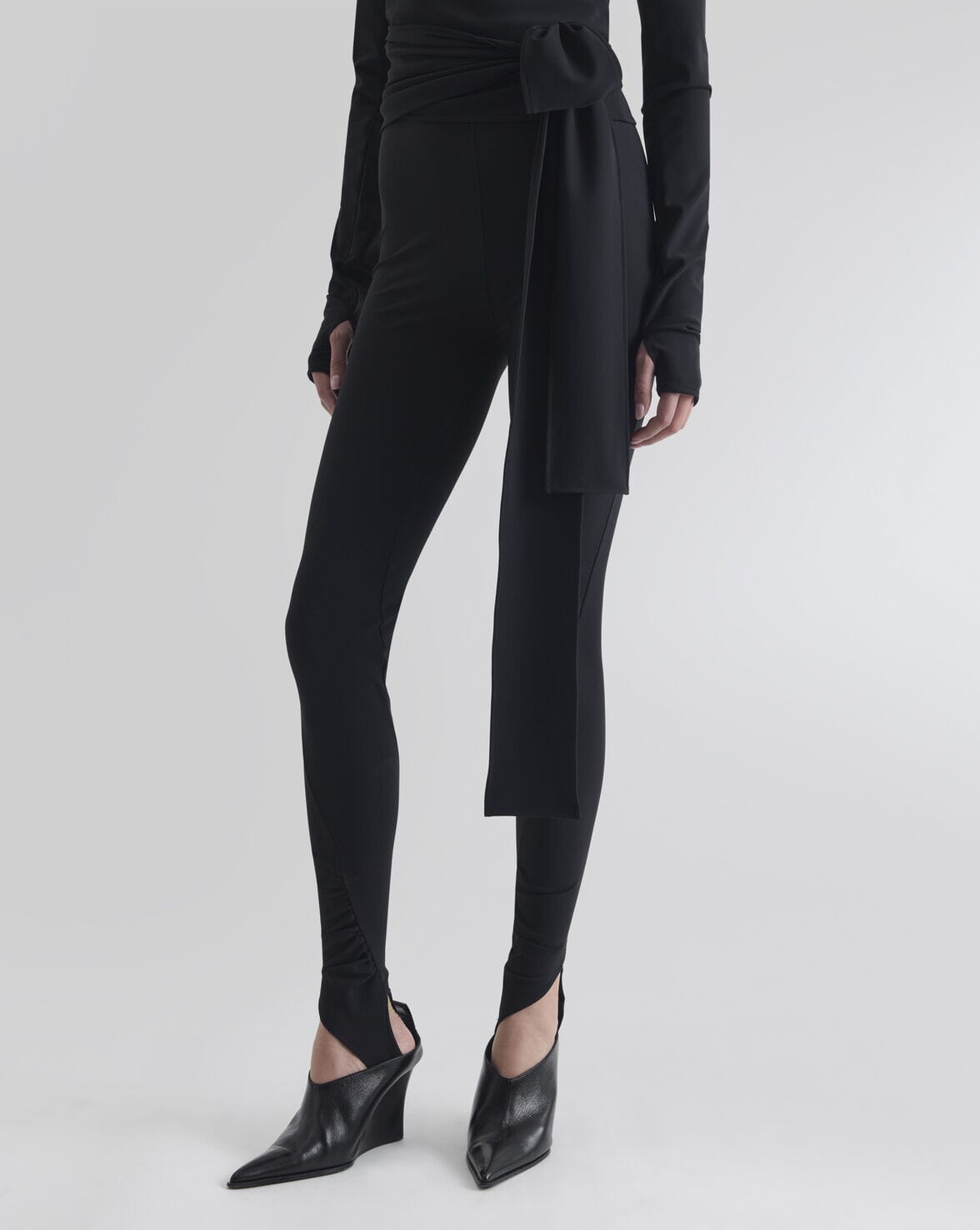 IRO TITANIUM PANTS IN BLACK PANTS IRO 