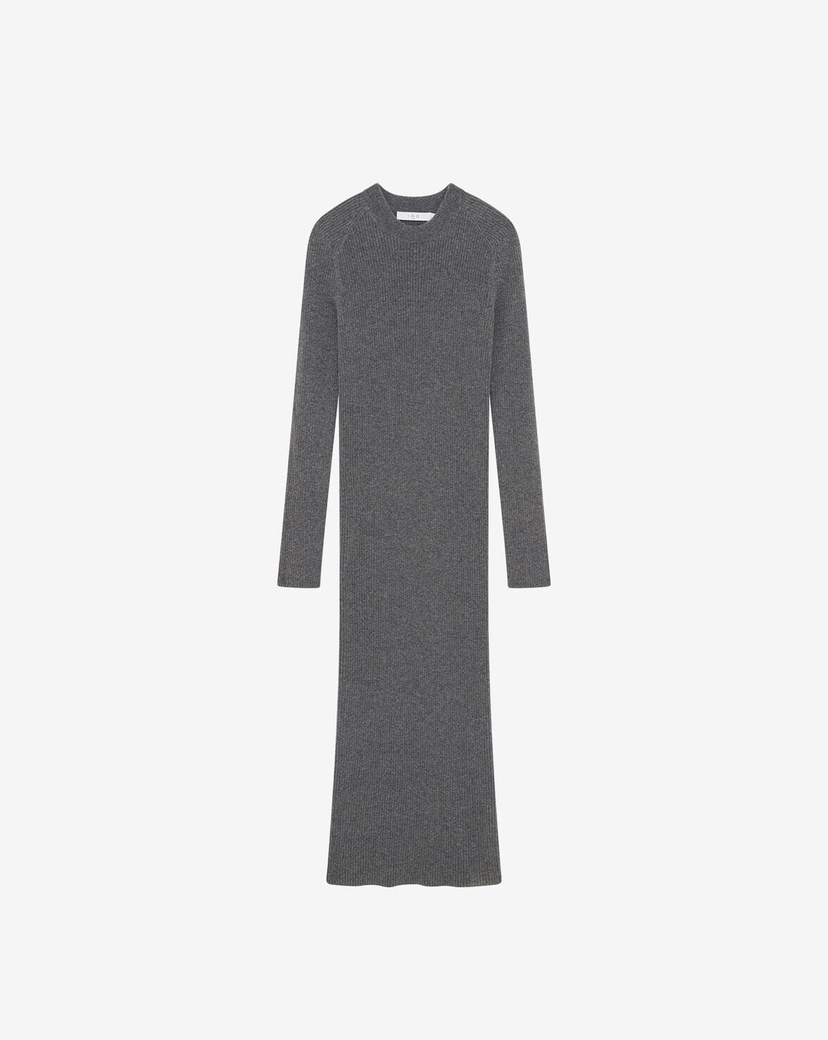 LIETTE CASHMERE DRESS ANTHRACITE DRESS IRO 