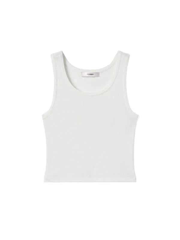 THE GHOST TANK IN CREAM TANK TOP FRAME 