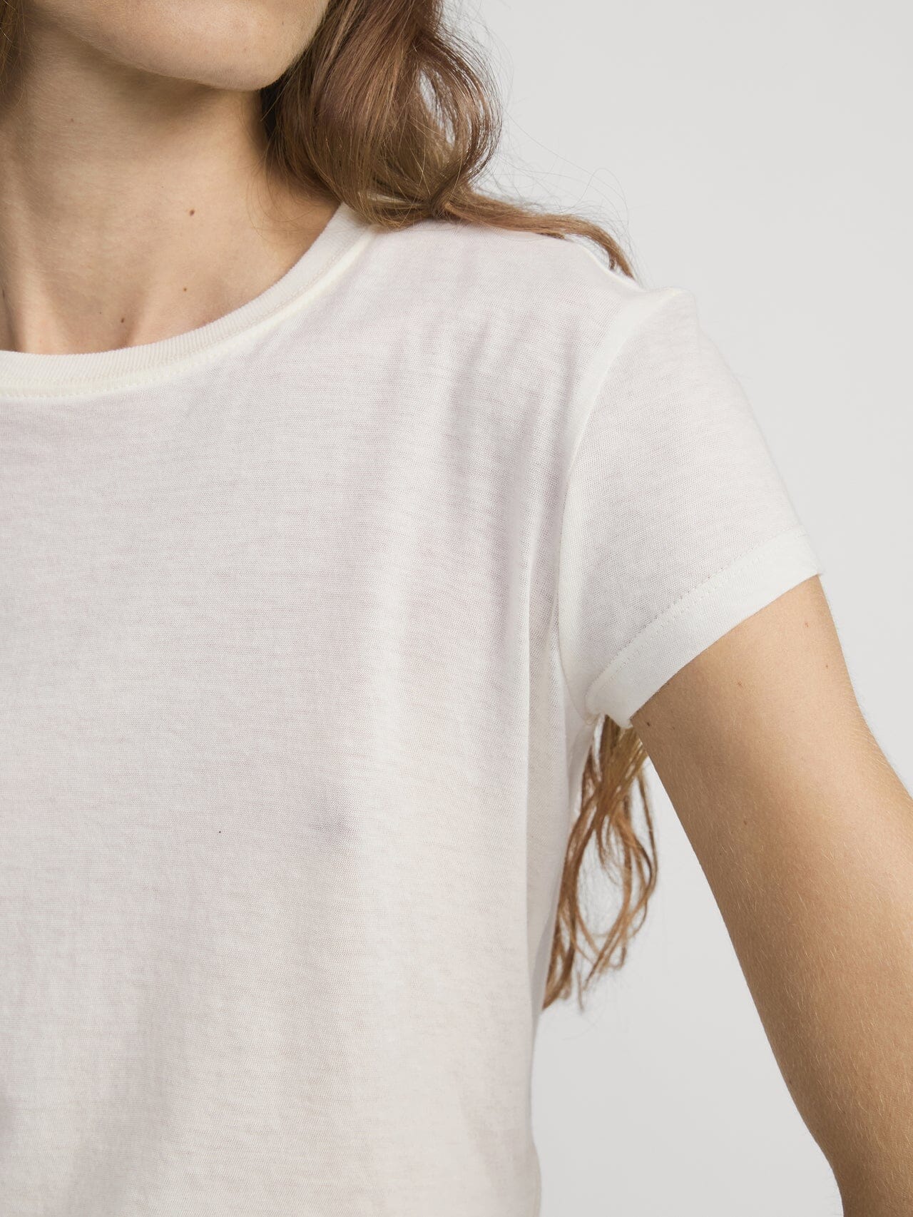 THE GHOST TEE IN CREAM T-SHIRT FRAME 