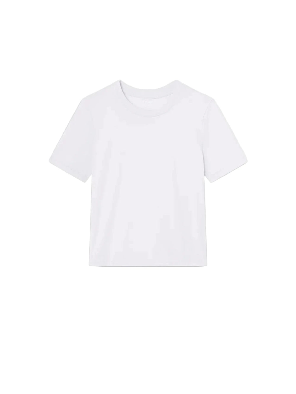 THE RIB CREW TEE IN WHITE T-SHIRT FRAME 