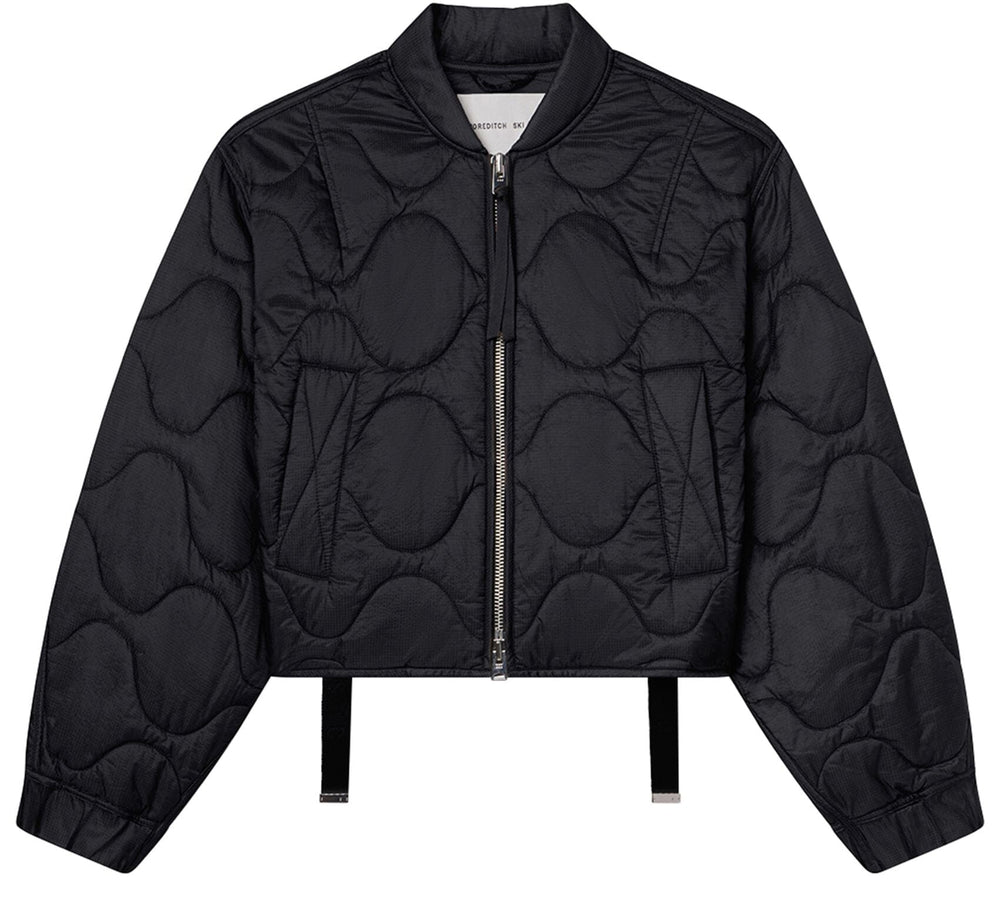 ONA QUILTED JACKET IN BLACK JACKET AGOLDE 