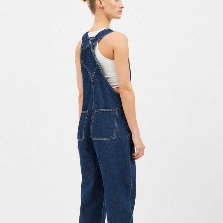 DR.DENIM-LYDIA DUNGAREES IN DARK RETRO DUNGAREES DR.DENIM 