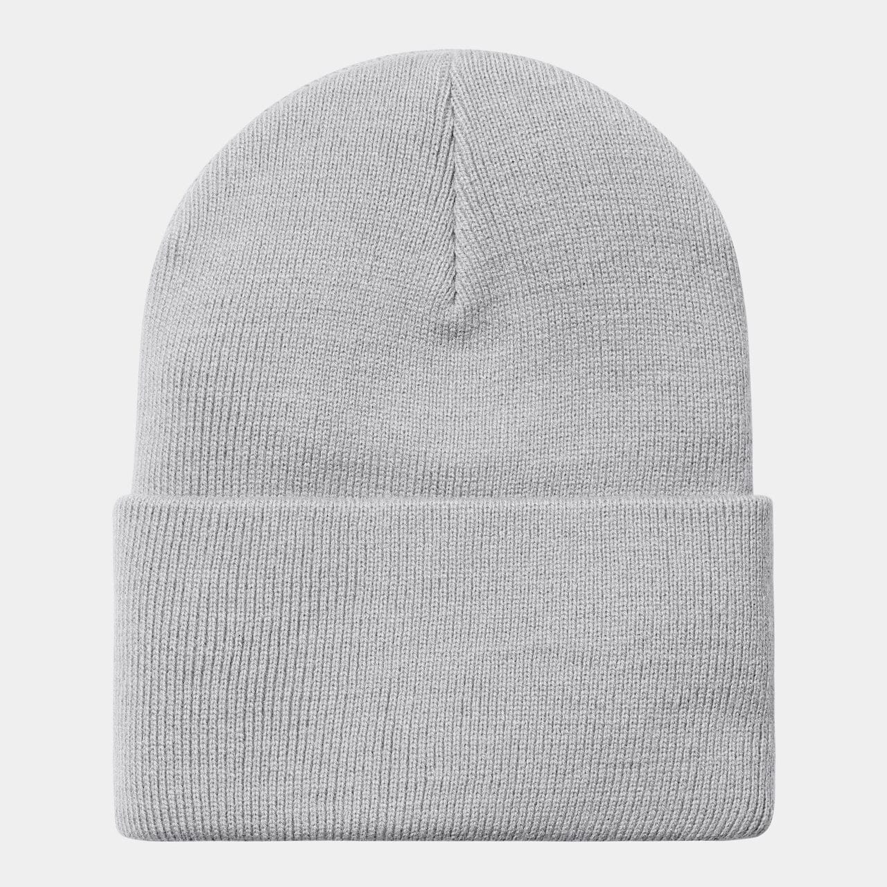LOGO BEANIE IN SONIC SILVER HAT CARHARTT 