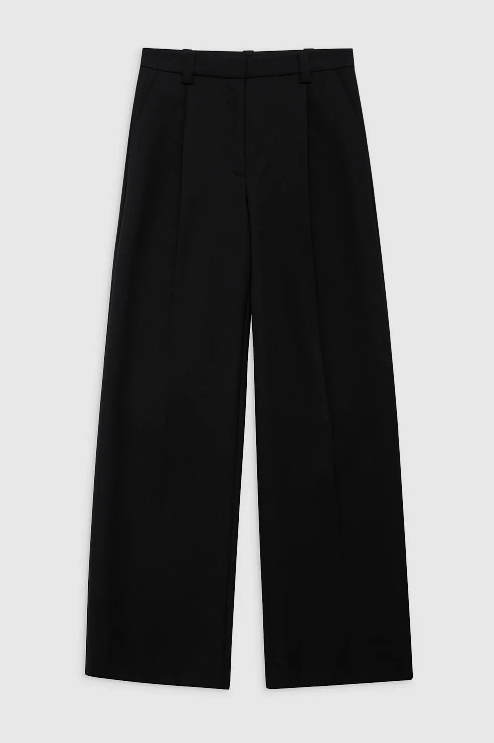 TRENT TROUSER IN BLACK PANTS ANINE BING 