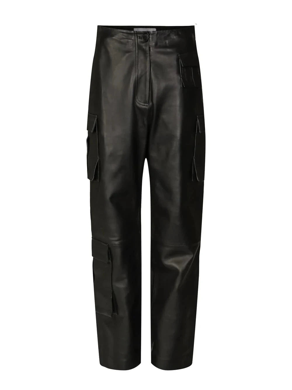 GINA CARGO LEATHER PANTS PANTS ONE & OTHER 