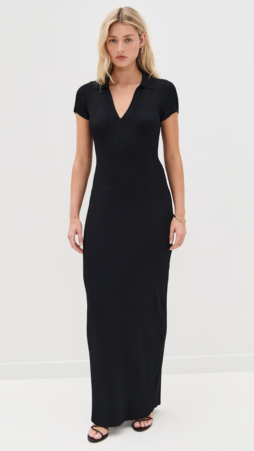KAMELIA RIB POLO DRESS DRESS IRO 