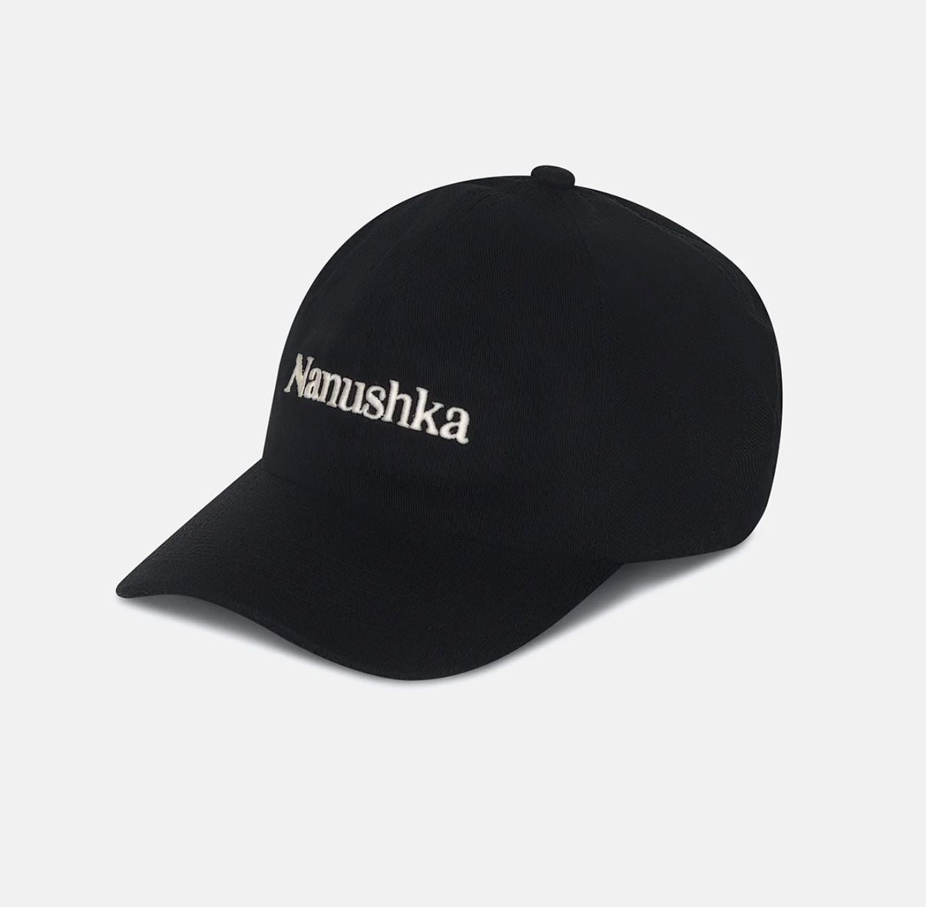 VAL CAP IN BLACK/CREME ACCESSORIES NANUSHKA 