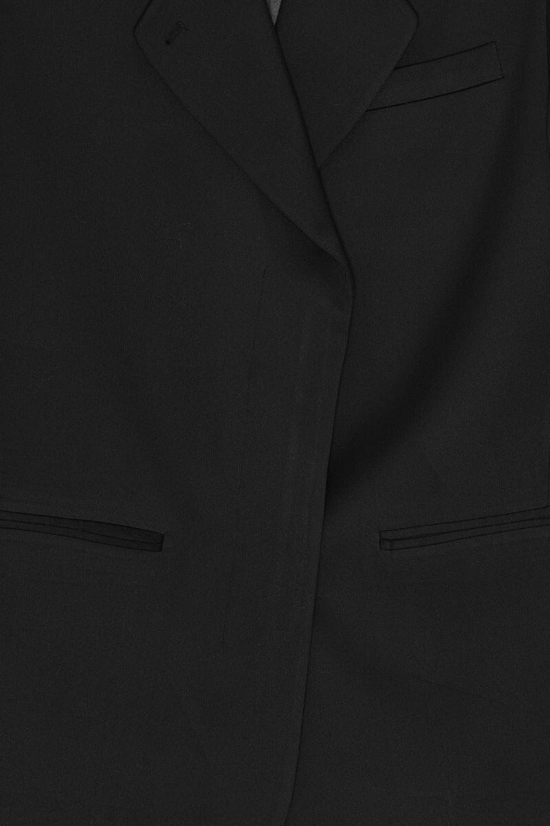 OVERSIZED BLAZER IN BLACK BLAZER REMAIN 