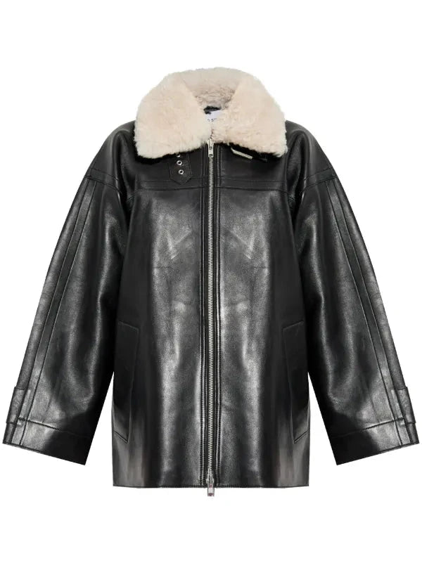 STAND STUDIO-EMELIA JACKET-BLACK JACKET STAND STUDIO 