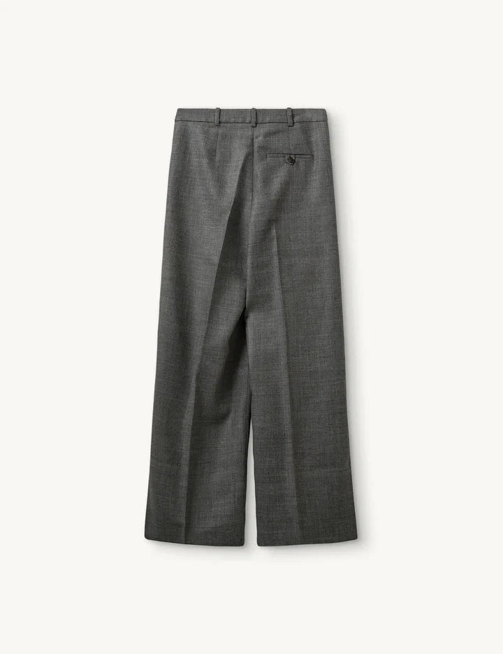 PINE PANTS IN GREY MELANGE PANTS THE GARMENT 