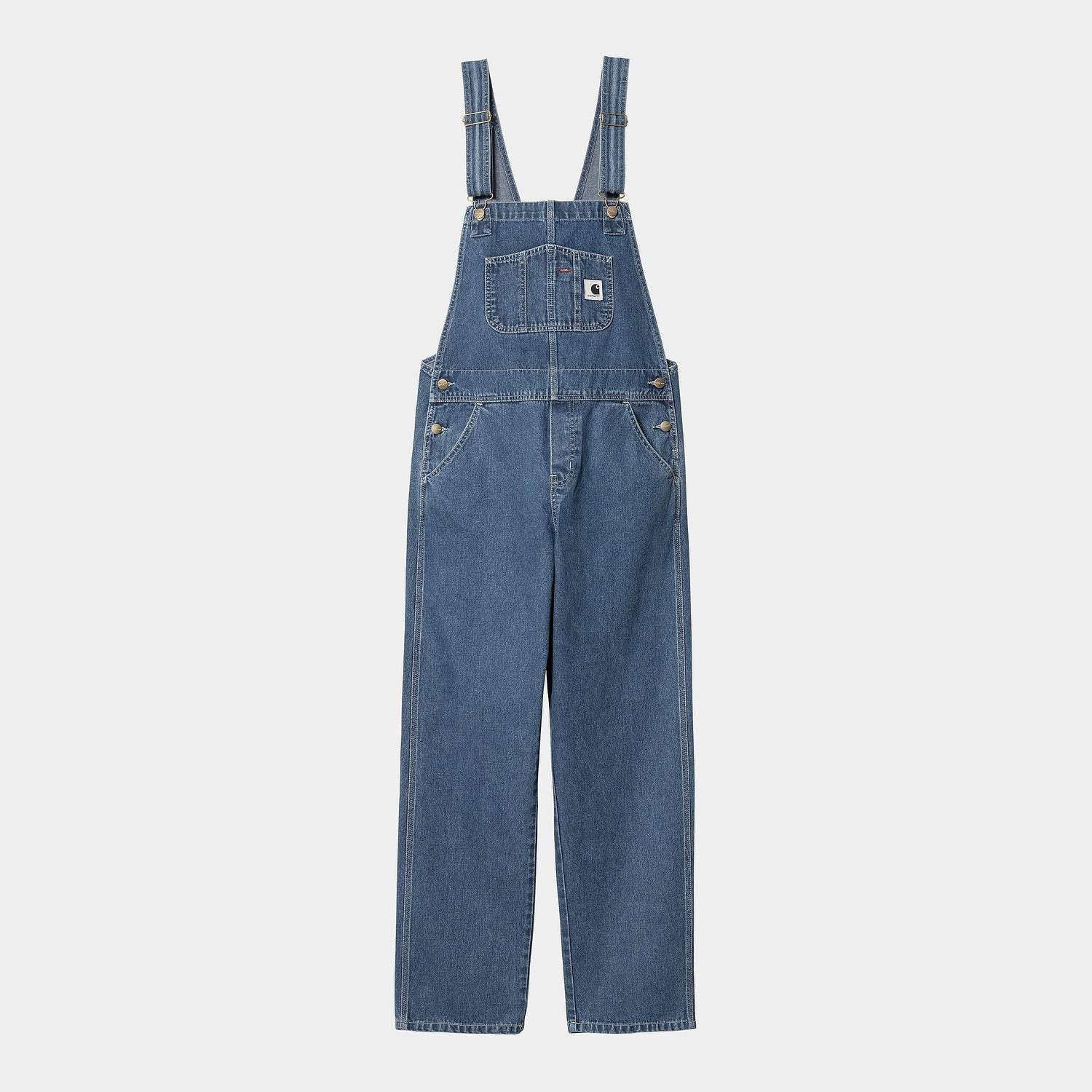 BIB OVERALL IN BLUE STONE WASHED OVERALL CARHARTT 