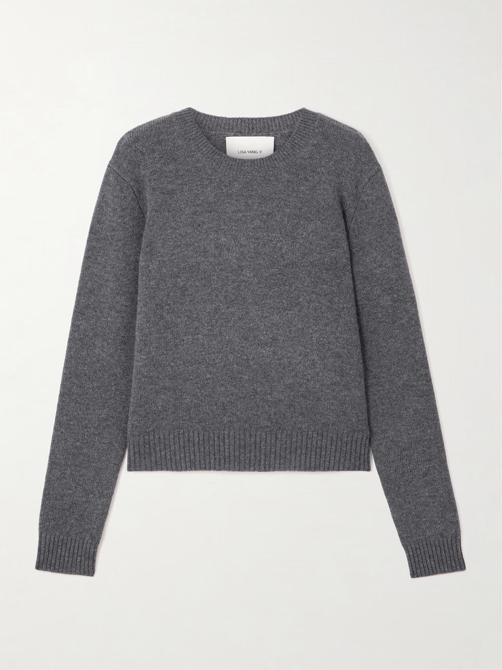 SONY SWEATER IN GRAPHITE KNIT LISA YANG 