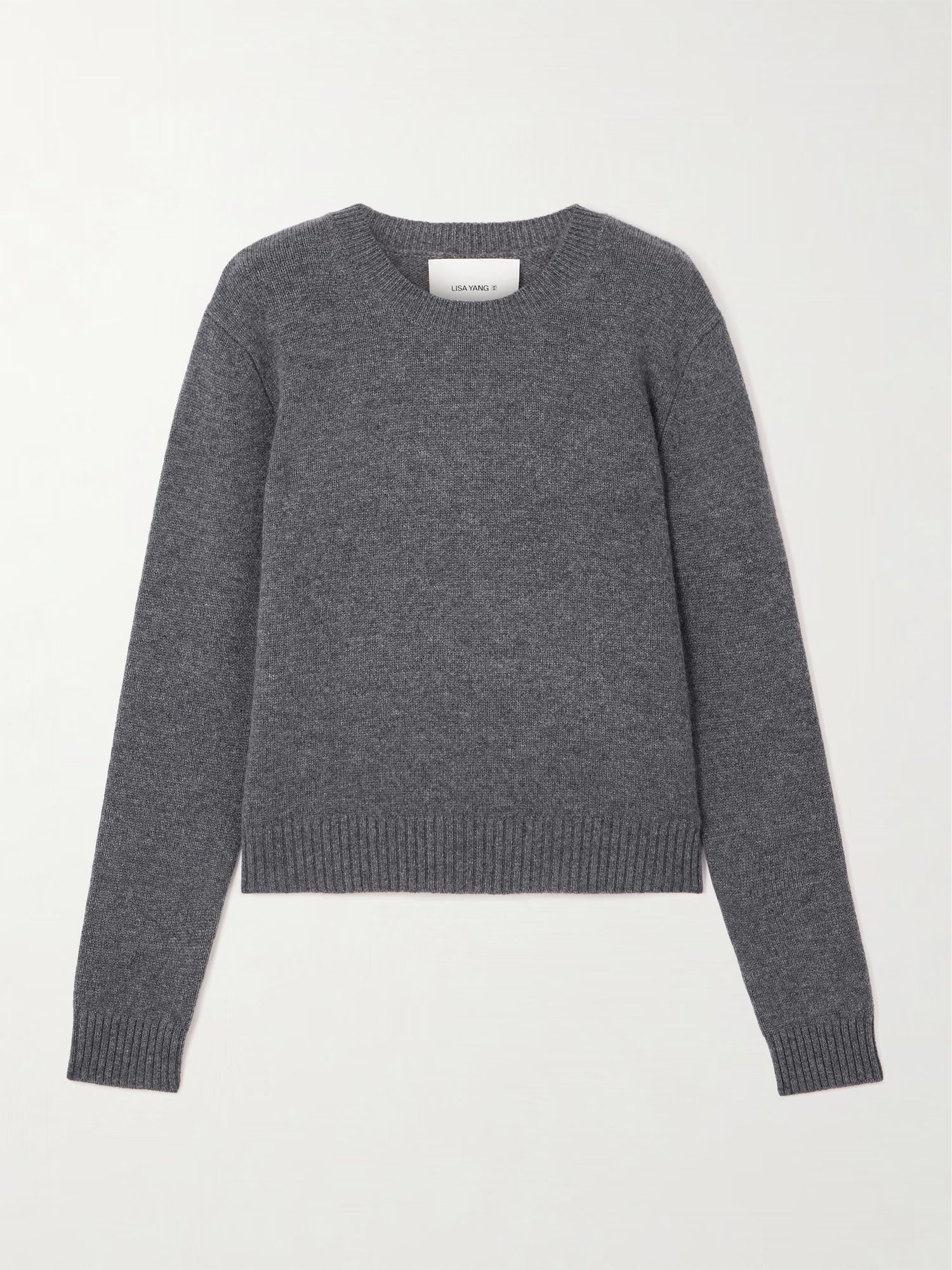 SONY SWEATER IN GRAPHITE KNIT LISA YANG 