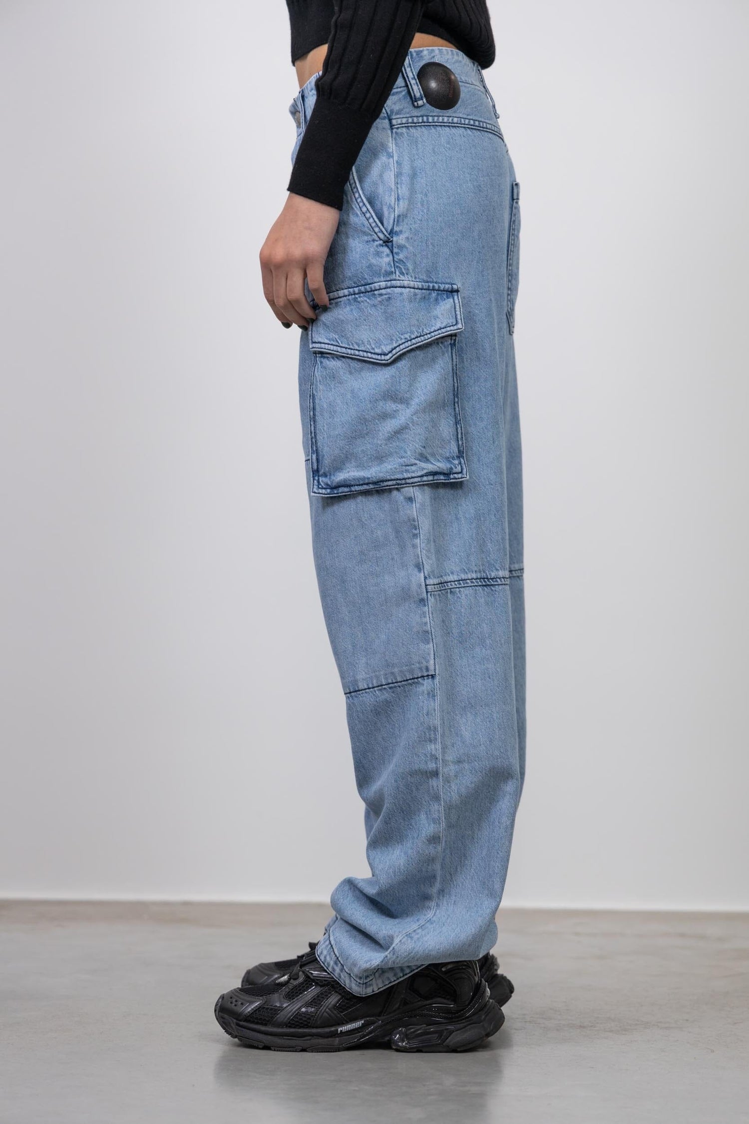 NORA RELAXED FIT MID RISE CARGO JEANS PANTS RAG&BONE 