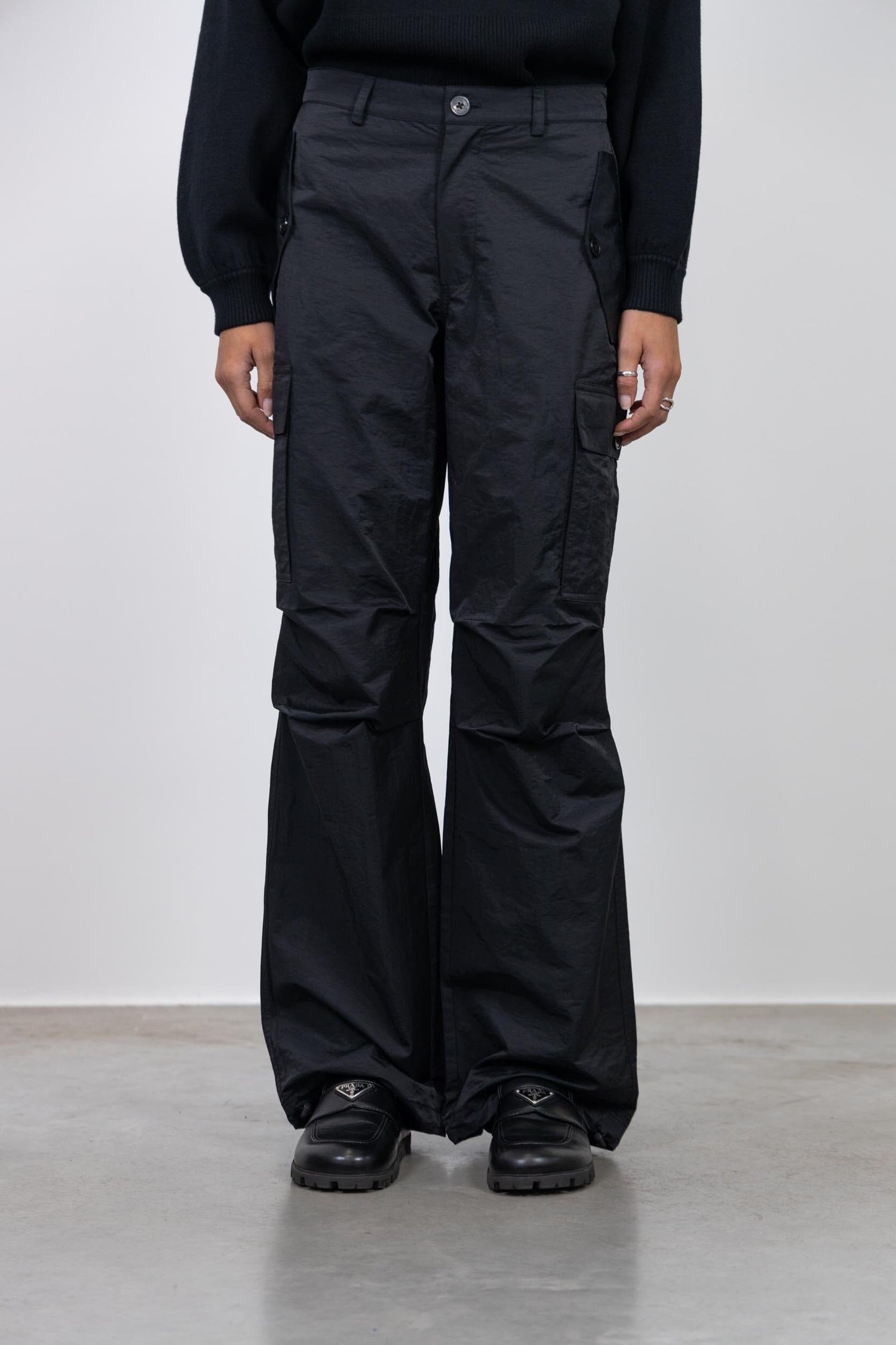 CARGO PANTS WITH SIDE POCKETS PANTS OVAL SQUARE 