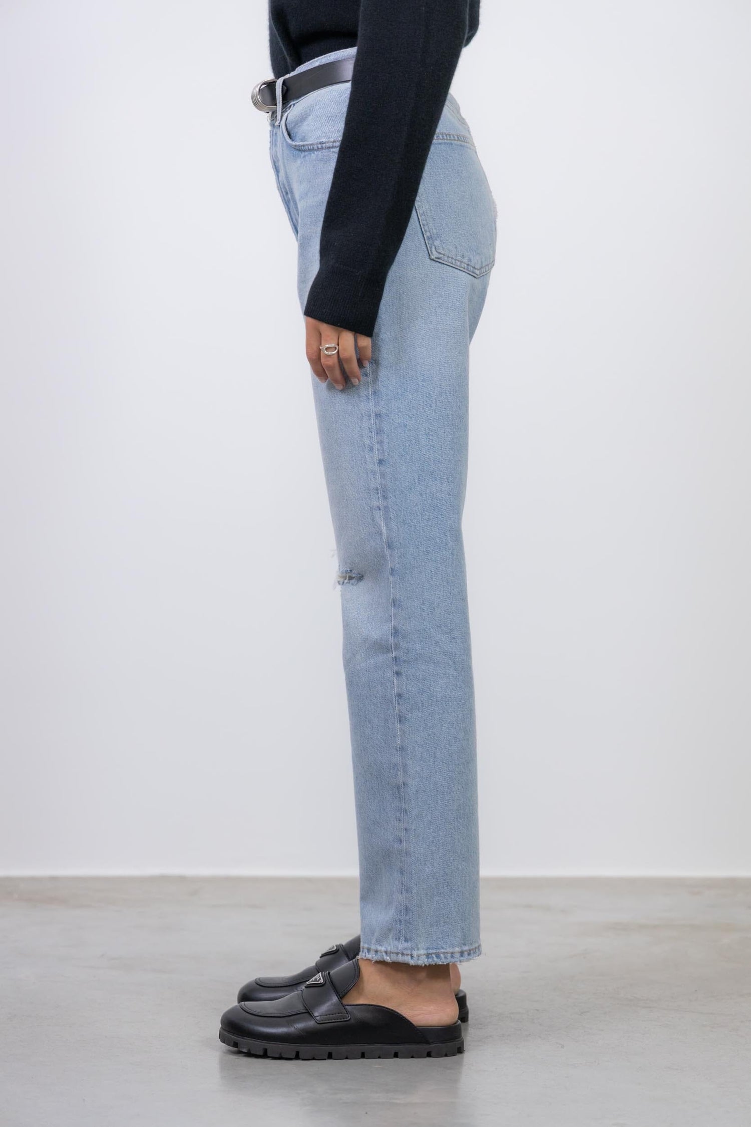 90s LOOSE FIT JEANS WITH PINCH WAIST IN FLASH Jeans AGOLDE 