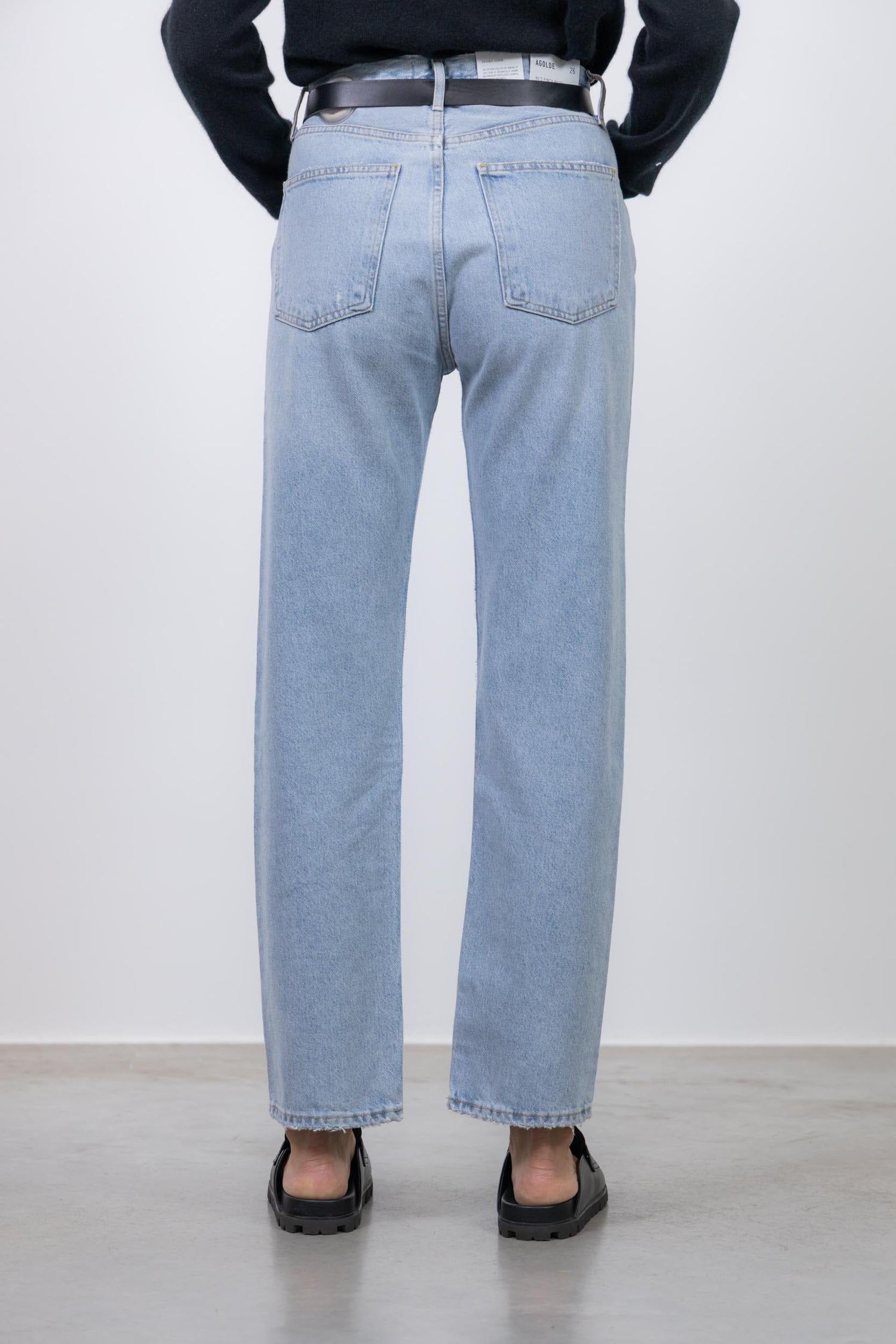 90s LOOSE FIT JEANS WITH PINCH WAIST IN FLASH Jeans AGOLDE 