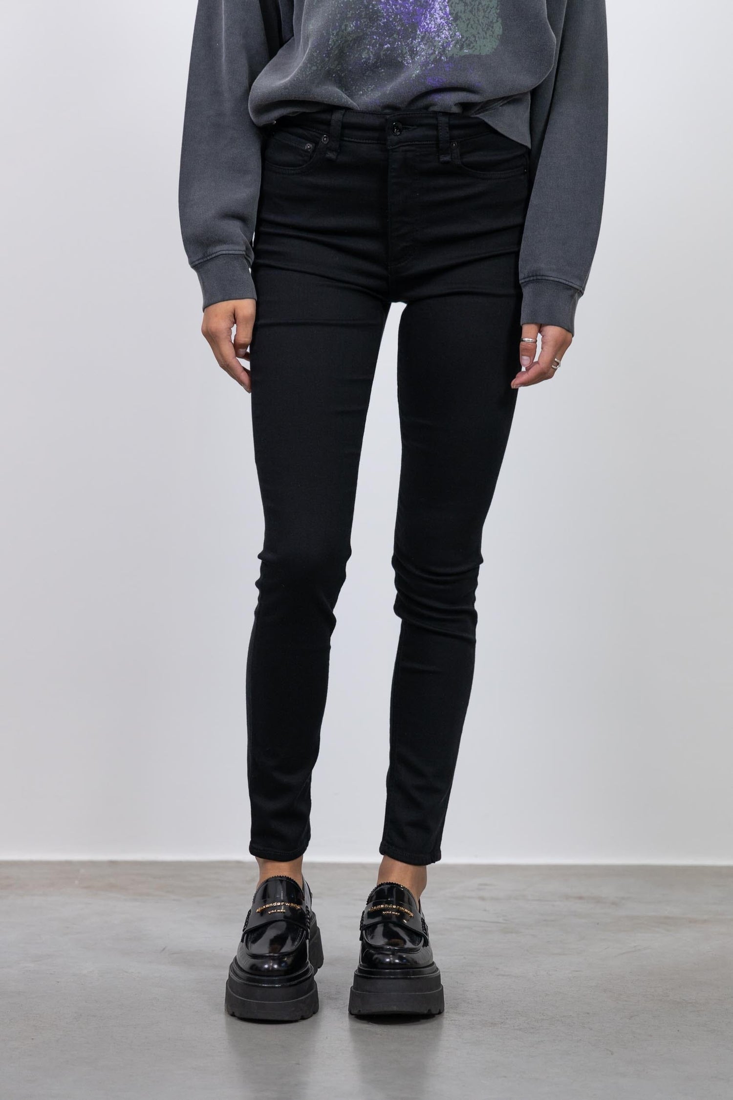 NINA HIGH RISE ANKLE SKINNY Jeans RAG & BONE 