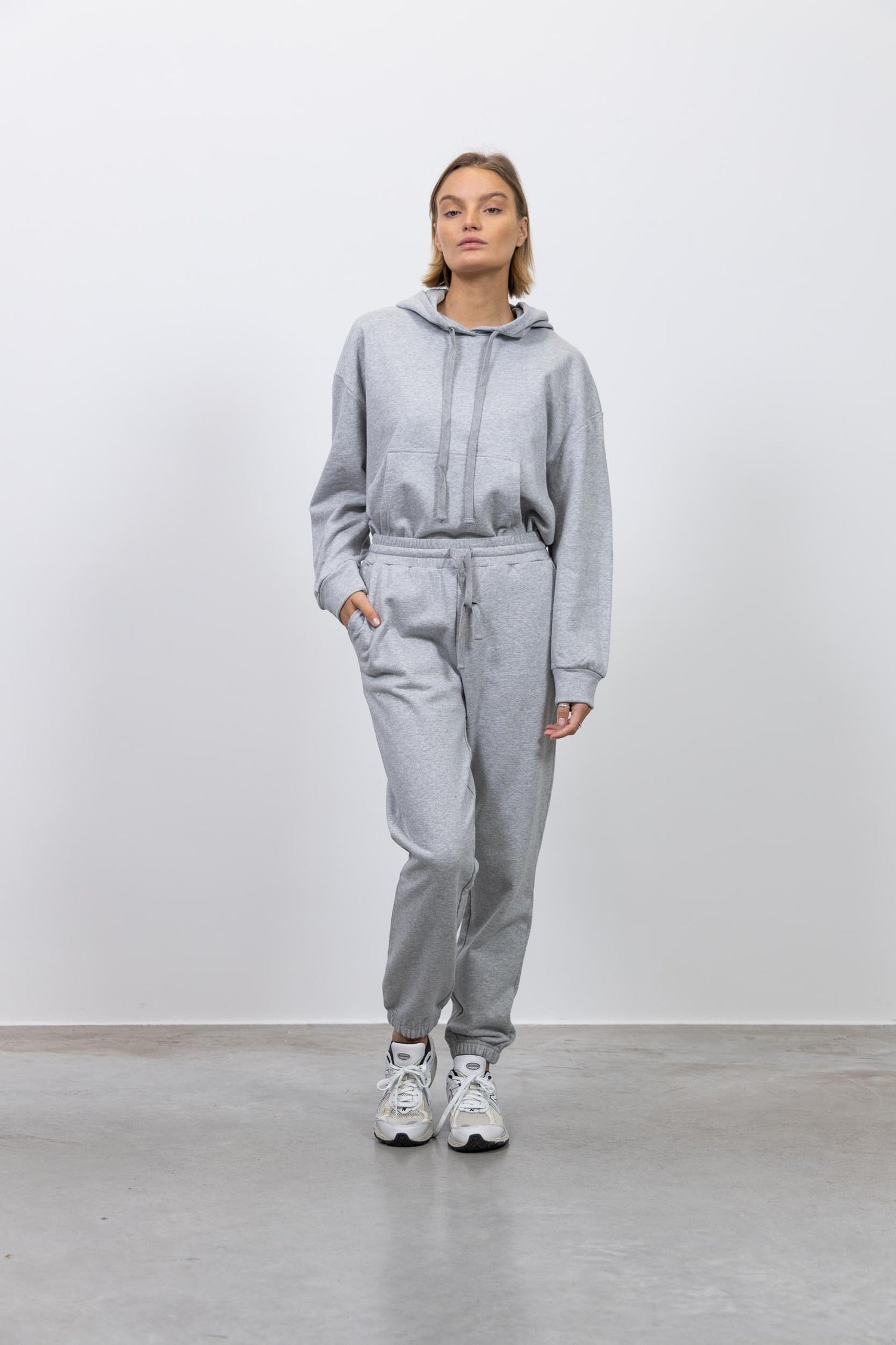 ZOE THE GREY LOOSE FIT HOODIE HOODIE ONE AND OTHER 