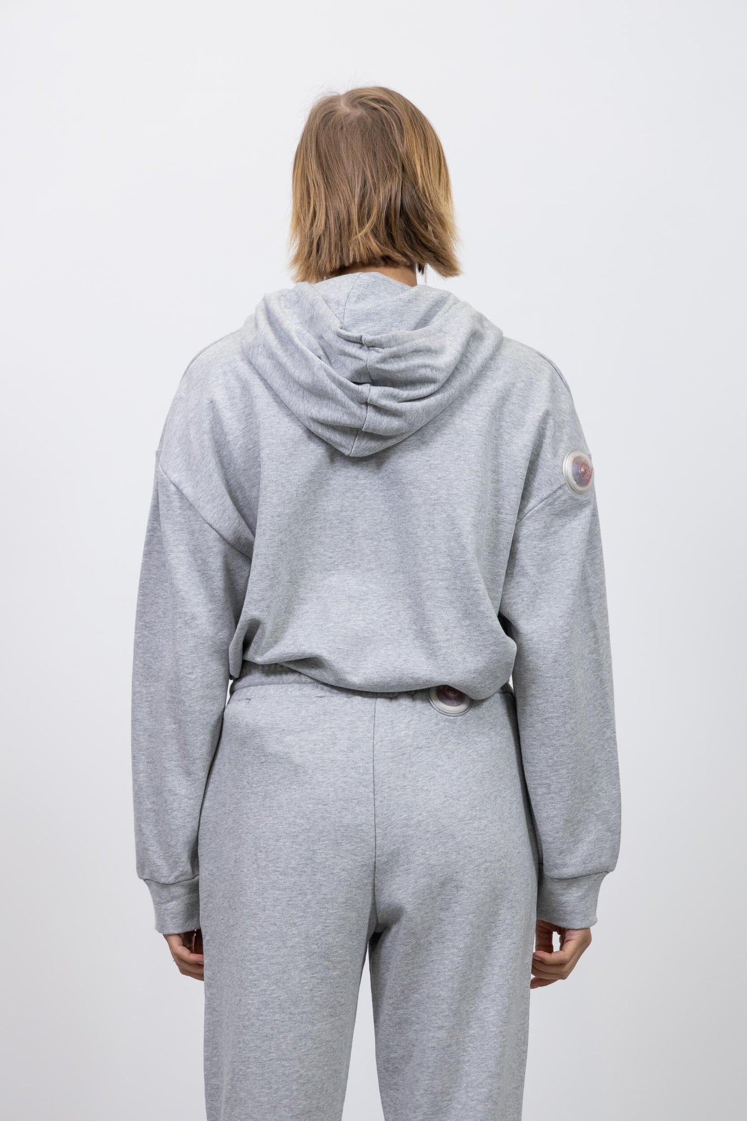 ZOE THE GREY LOOSE FIT HOODIE HOODIE ONE AND OTHER 