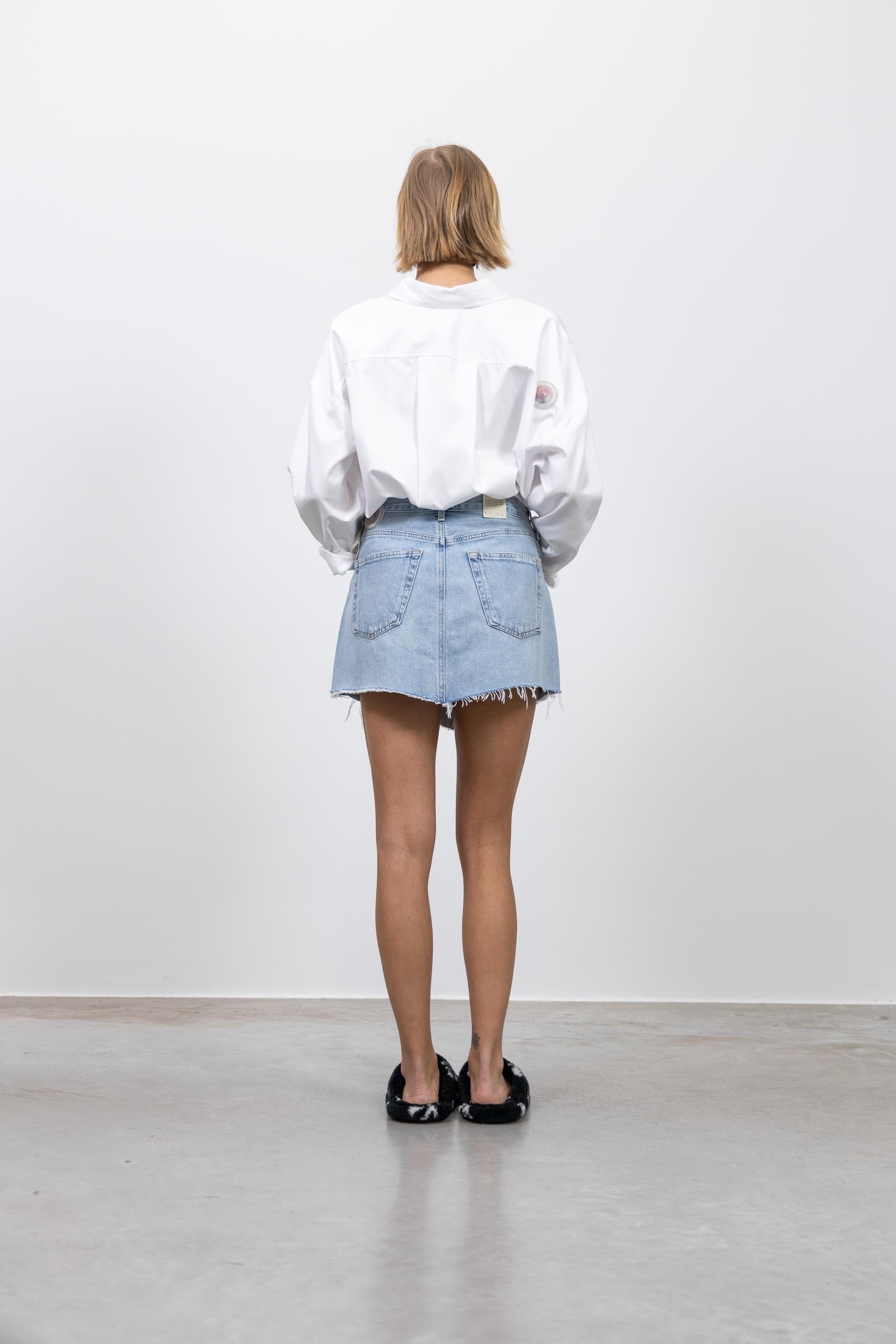 PARKER MINI DENIM SKIRT