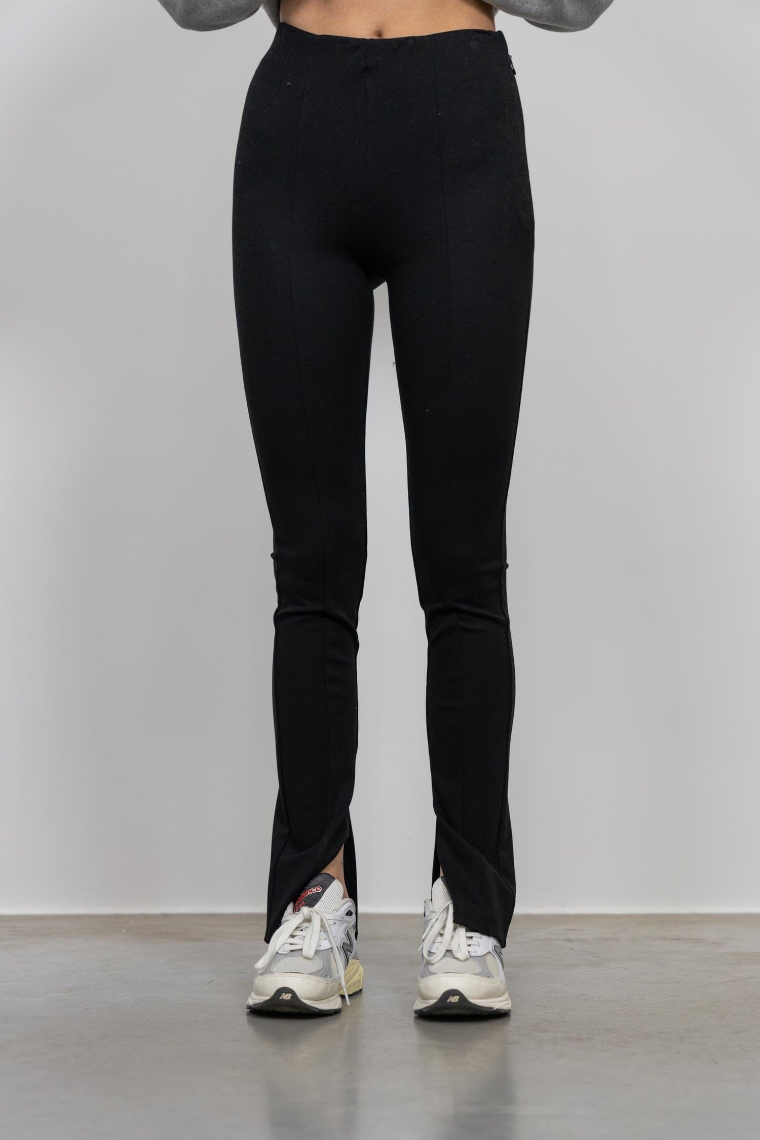 Max Studio Women's Ponte High Waist Skinng Legging, Black/Char Textured  Pinstripe-Sjt-K676-4, Large at Amazon Women's Clothing store