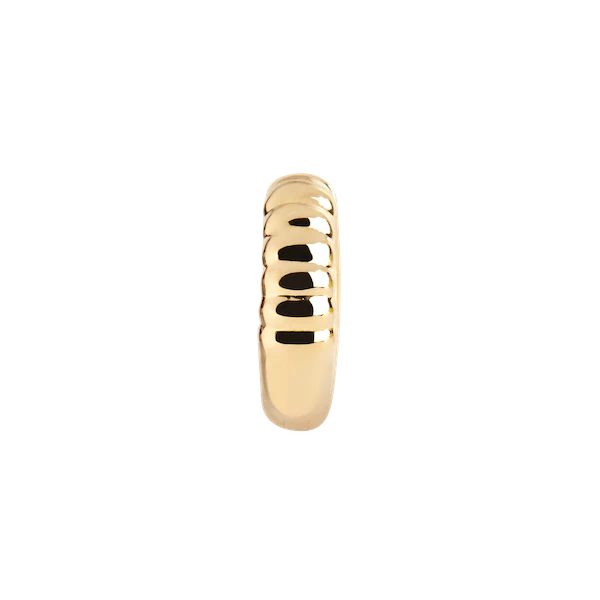 LAID BACK 8 HUGGIE IN GOLD HUGGIE MARIA BLACK 