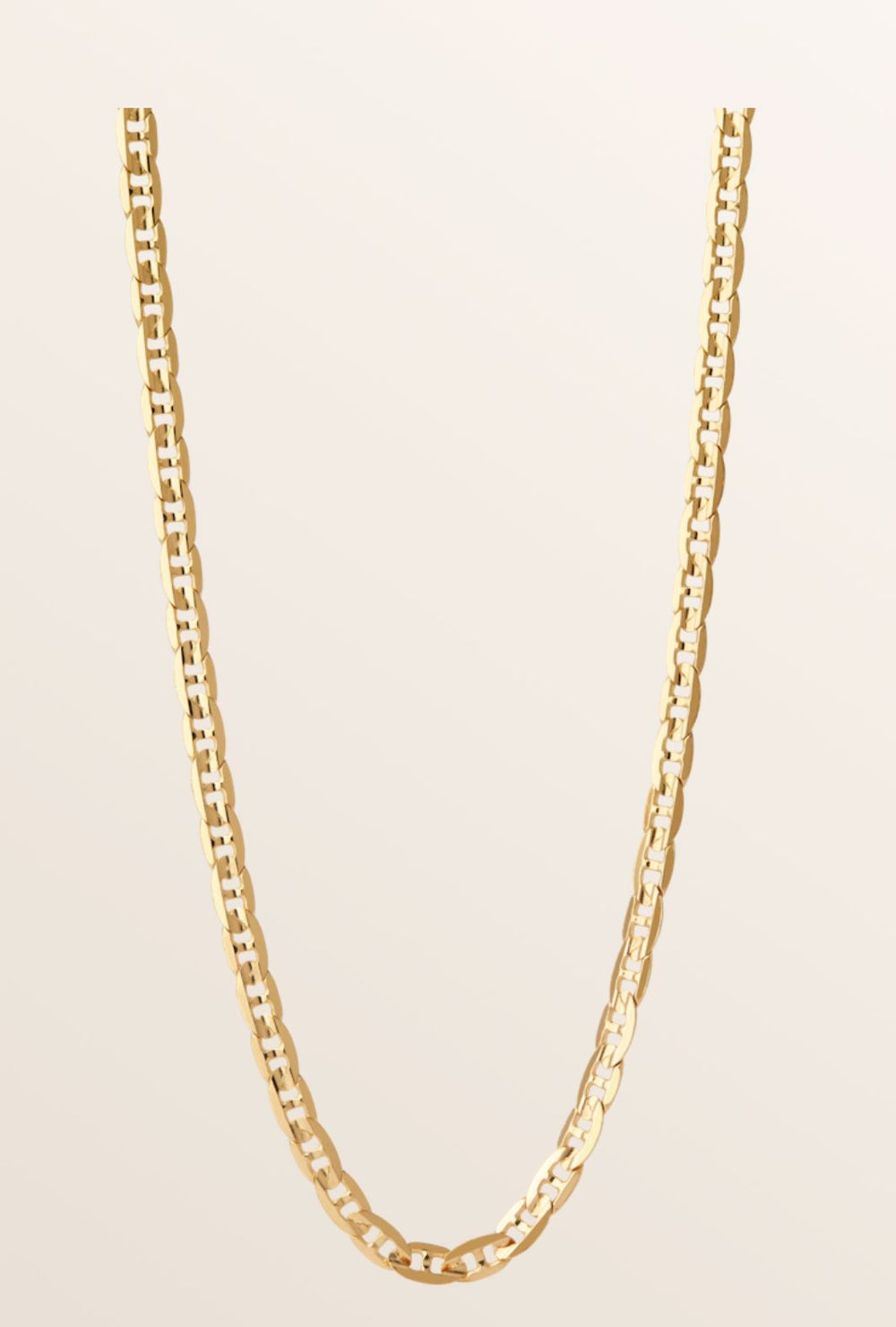 CARLO GOLD PLATED NECKLACE 50 CM JEWELRY MARIA BLACK 
