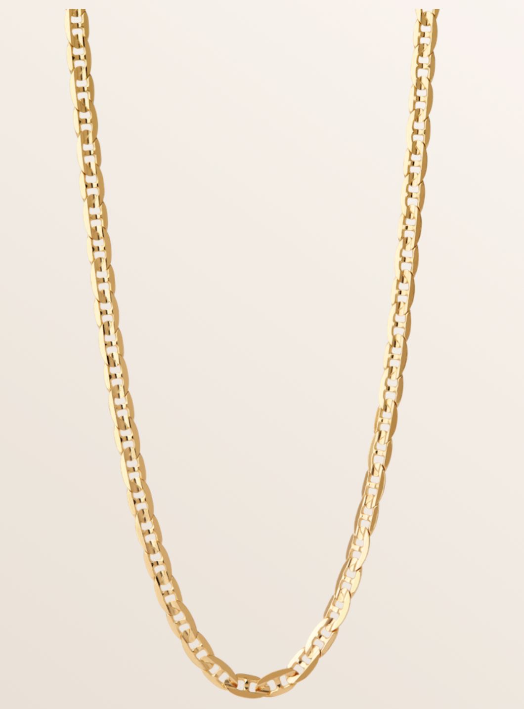 CARLO GOLD PLATED NECKLACE 43 CM JEWELRY MARIA BLACK 