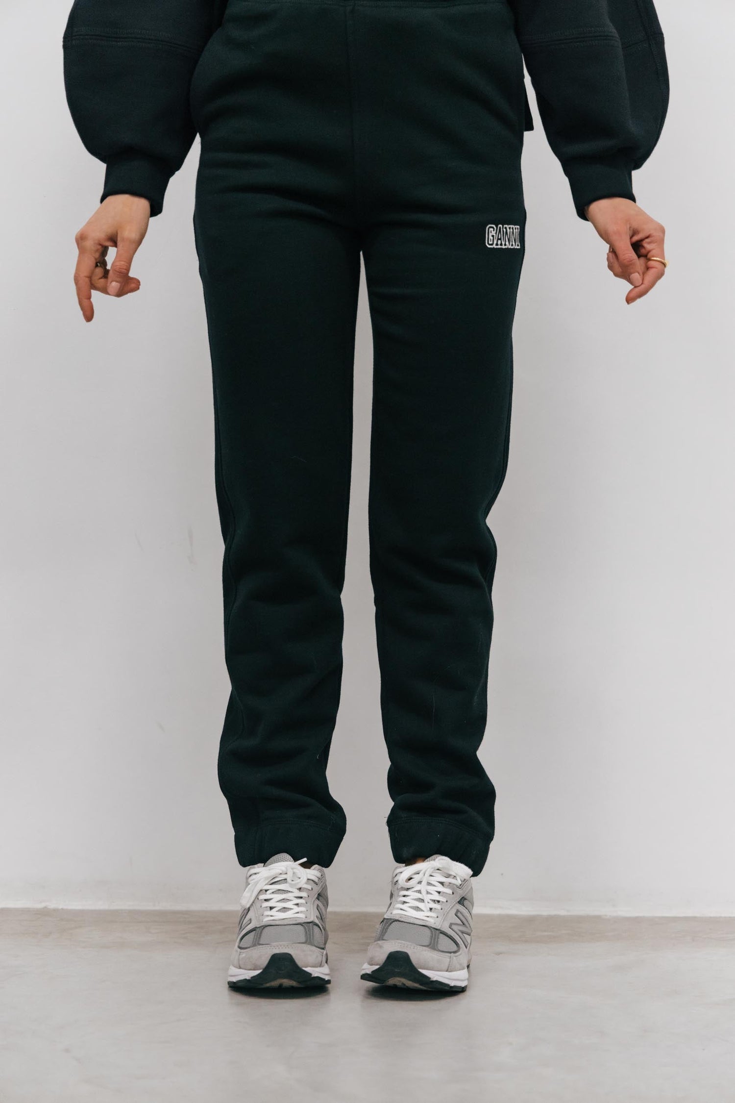 GANNI JOGGERS PANTS IN BLACK Pants GANNI 